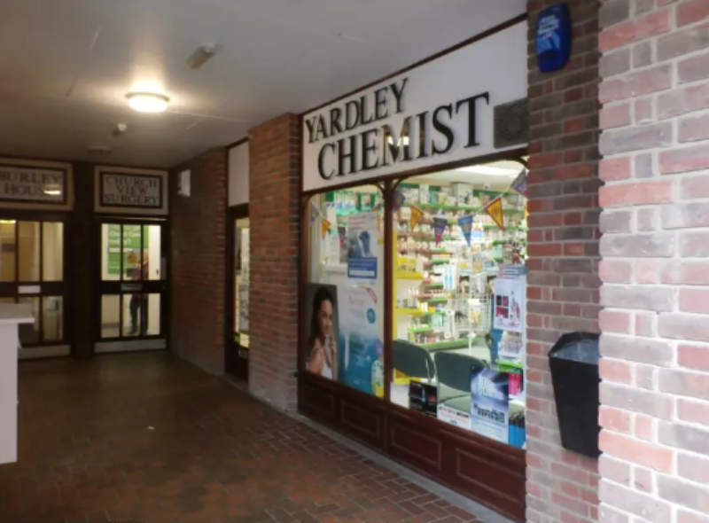 Yardley Chemist Burley House, 15 High Street, Rayleigh, Essex, SS6