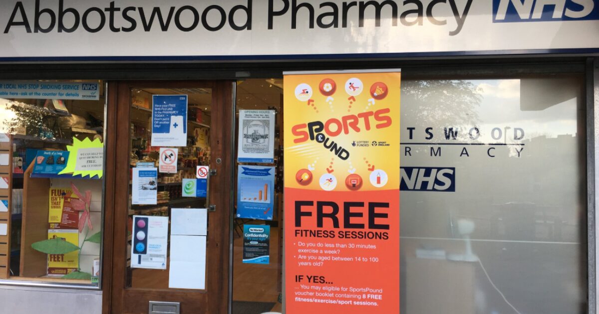 Abbotswood Pharmacy, 38 Abbotswood Yate Bristol Bs37 4Ng NPN The